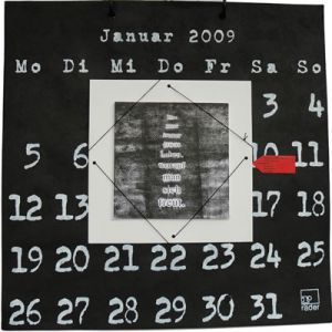 Handgeschöpfte Papier-Kalender